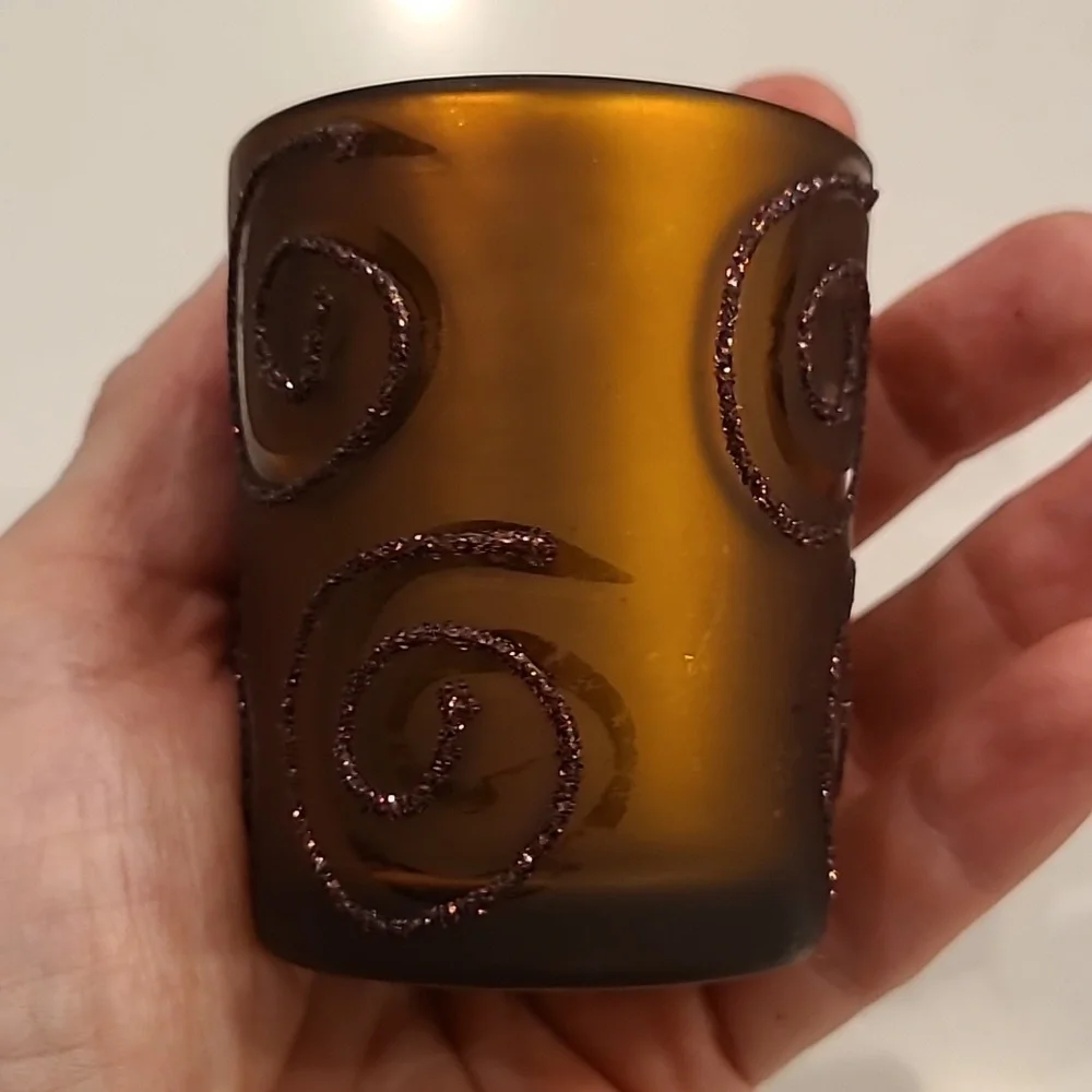 Bronze Votive Candle Holder